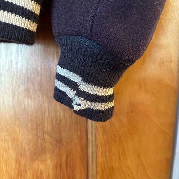 STUNNING VTG 1964 Letterman’s Jacket Mens Small State Champs Midcentury 1960s - Picture 8 of 10